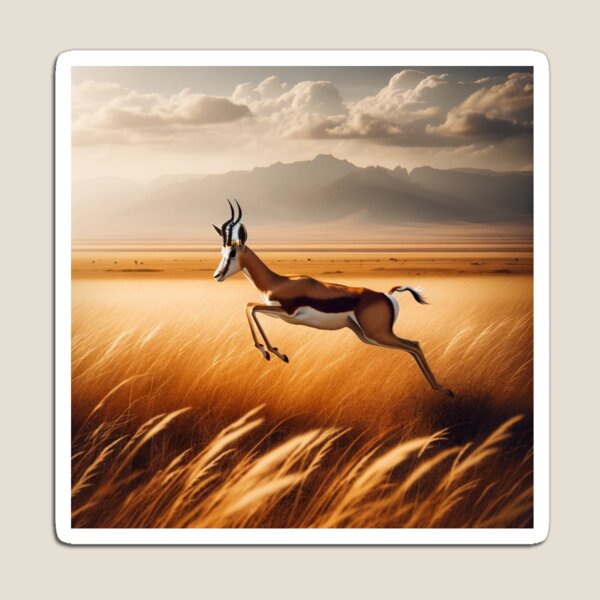 Item preview, Springbok yellow field designed and sold by TrendingBait.