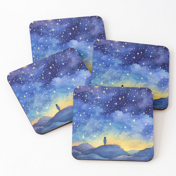 Item preview, Starry Heights: Girl and the Cosmos designed and sold by LittleLuvies.