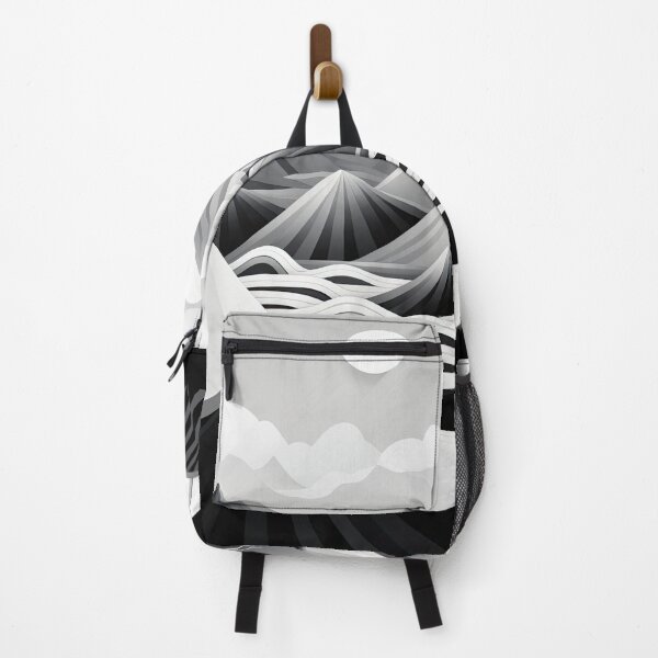 Artikelvorschau, Entdecken Sie "Simplistic & Minimalistic Snowy Winter Alps" mit Bauhaus-Flair entworfen und verkauft von ArtificialGenes.