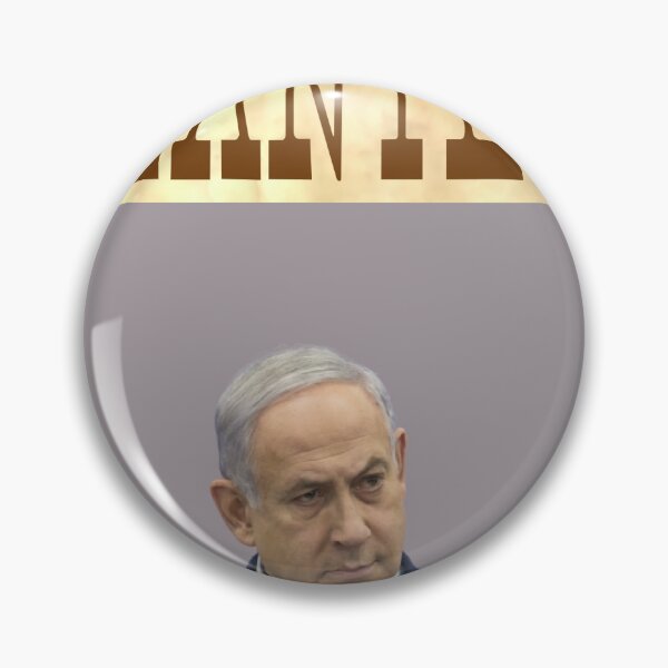 Item preview, Wanted Benjamin Netanyahu Behind Bars designed and sold by BlackMoneyTees.