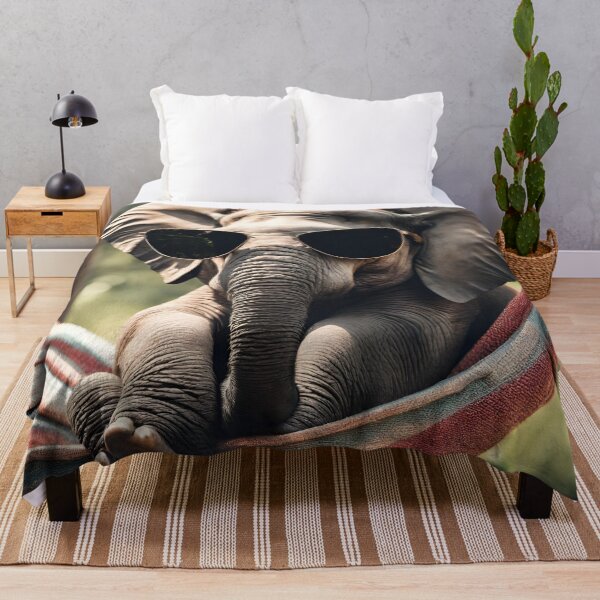 Item preview, Elephant in a hammock designed and sold by StyleSketch.