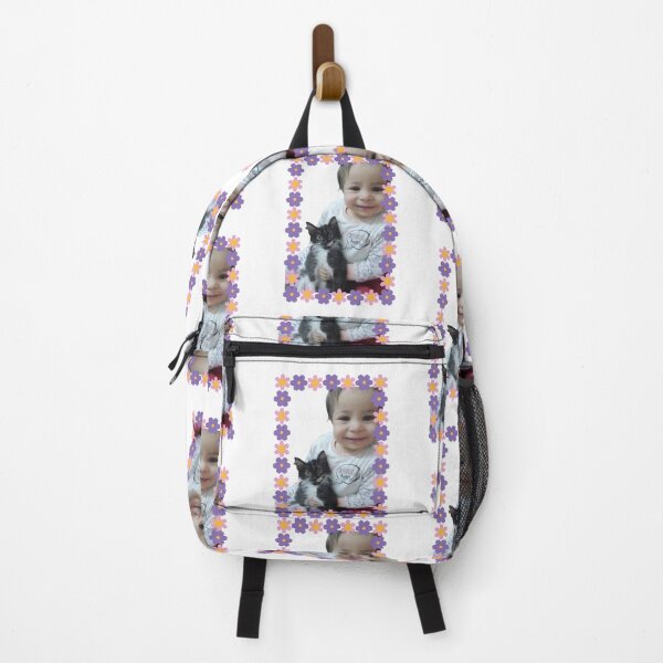 Item preview, My child and the black cat designed and sold by FLOWER--ART.
