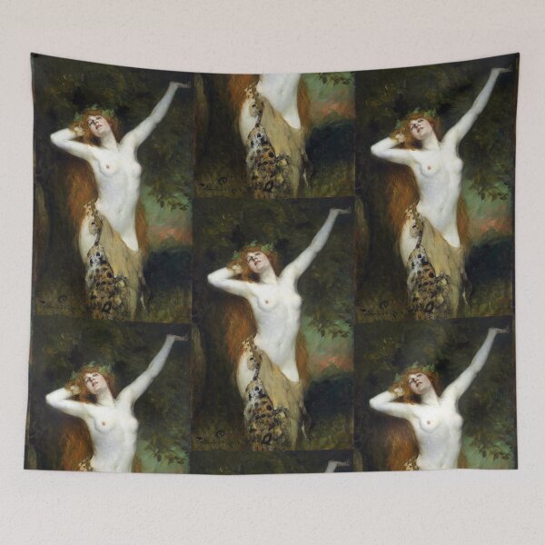 Item preview, Bacchante - Ferdinand Leeke designed and sold by forgottenbeauty.