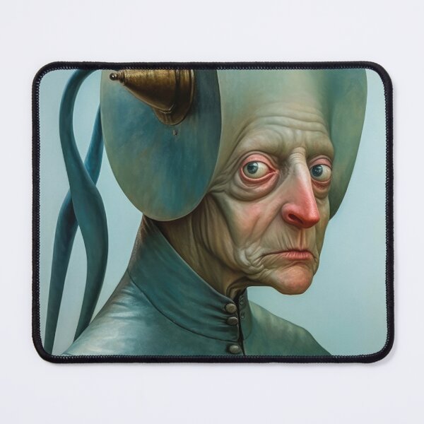 Item preview, Portrait of An Alien Ruler - Extraterrestrial Visitors - Ruling Council designed and sold by AlanPhotoArt.