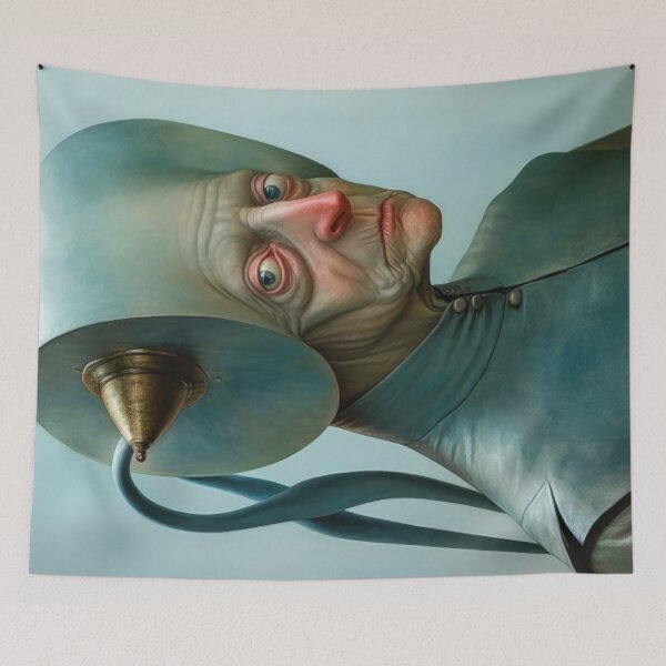 Item preview, Portrait of An Alien Ruler - Extraterrestrial Visitors - Ruling Council designed and sold by AlanPhotoArt.