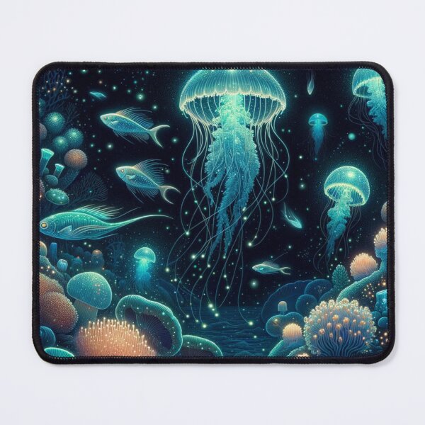 Item preview, deep ocean glowing designed and sold by ArtFlow1.