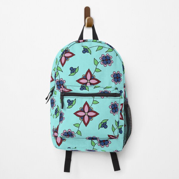 Item preview, Pink and Blue Floral designed and sold by Niibidoon.