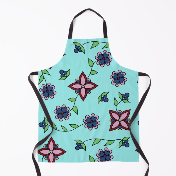 Item preview, Pink and Blue Floral designed and sold by Niibidoon.