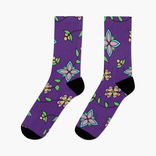 Item preview, Purple Floral designed and sold by Niibidoon.