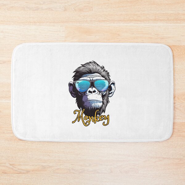 Item preview, Scary gorilla, monkey with glasses designed and sold by NaaEchDesign ⭐⭐⭐⭐⭐.