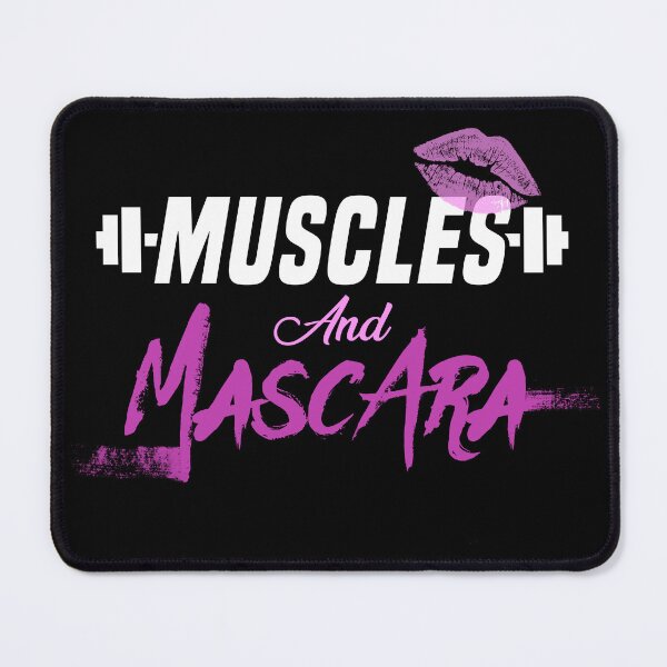 Item preview, Muscles And Mascara designed and sold by BulbaPrints.