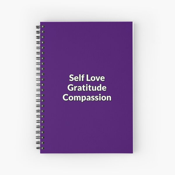 Aperçu de l'œuvre Amour de soi Gratitude Compassion créée et vendue par Inspirationmotivation.