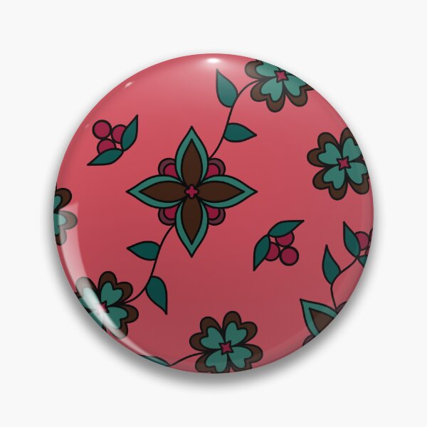 Item preview, Red Floral designed and sold by Niibidoon.