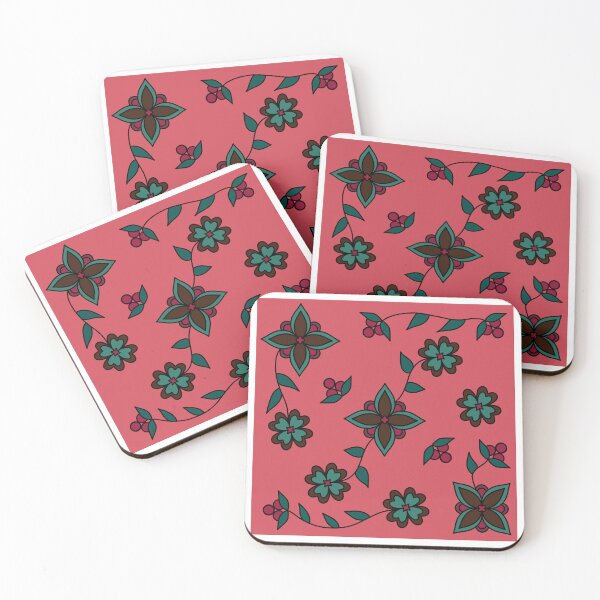 Item preview, Red Floral designed and sold by Niibidoon.