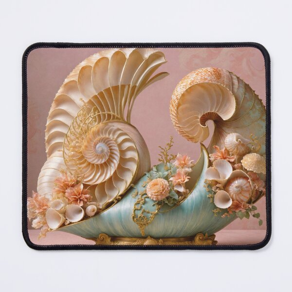 Item preview, Abstract - Nautilus - Chinoiserie Nautilus Art designed and sold by Mike Savad Photography.