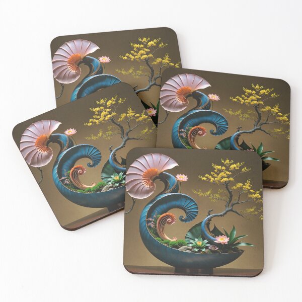 Item preview, Abstract - Nautilus - Floral float designed and sold by Mike Savad Photography.