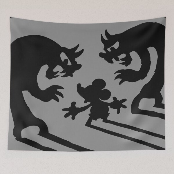 Item preview, Shadow Demons Vintage Illustration designed and sold by blackink-design.