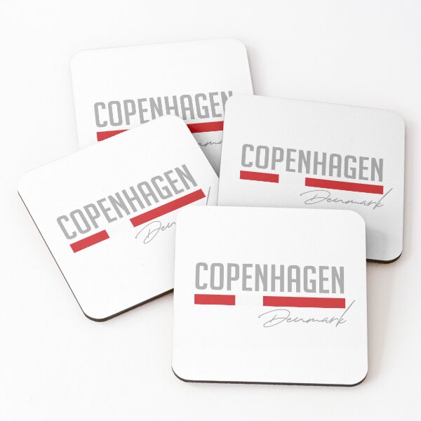 Item preview, Copenhagen | Denmark | Danish Flag | Handwriting | City Name | Souvenir | Travel Gift designed and sold by scandi-peaks.