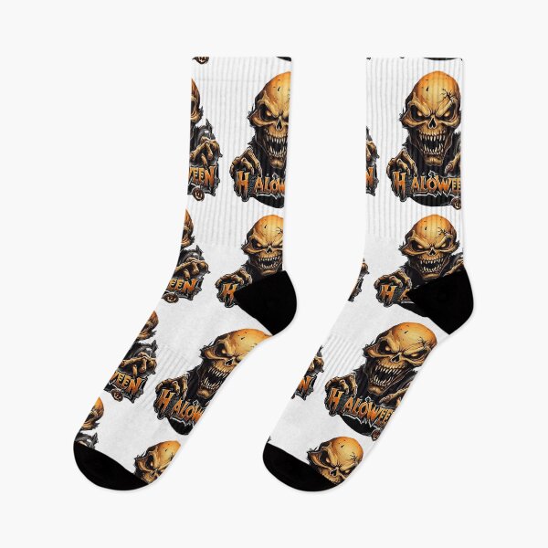 Artikelvorschau, Furchteinflößender Totenkopf versetzt Halloween in Angst und Schrecken entworfen und verkauft von AlejaJorgeShop.
