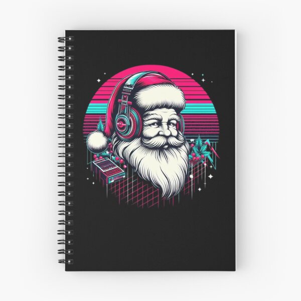 Item preview,  Synthwave Retrowave Futuresynth Santa Claus Ugly Christmas designed and sold by RunThatApparel.