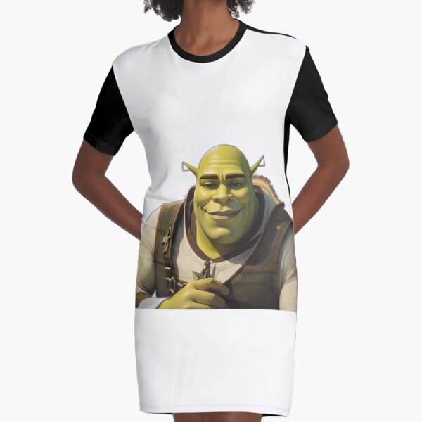 Dreamworks Mens Black Shrek Bored Meme Tee Short Sleeve T-Shirt Small 