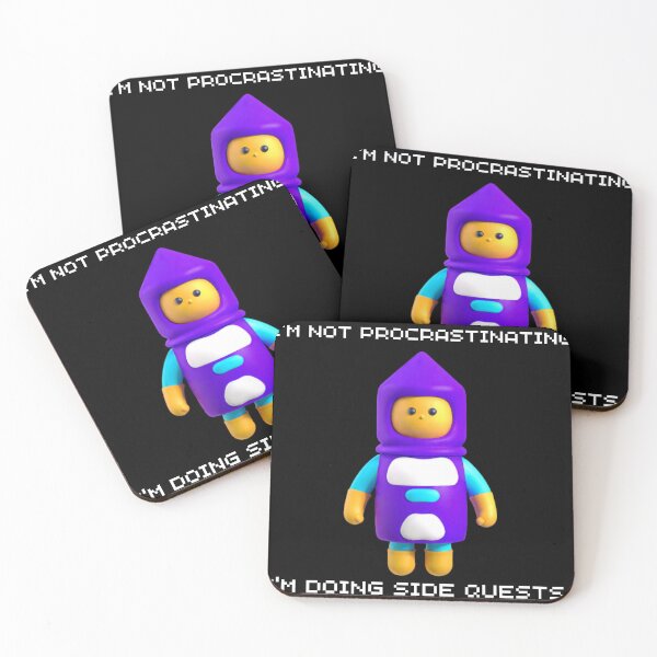 Item preview, I'm not procrastinating; I'm doing side quests.BLACK designed and sold by Wendson Felipe.