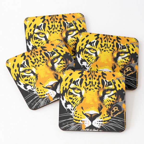 Item preview, Wildlife Leopard Panther Pop Art designed and sold by TheWildFlix.