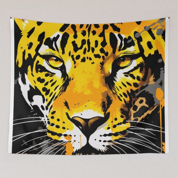 Item preview, Wildlife Leopard Panther Pop Art designed and sold by TheWildFlix.
