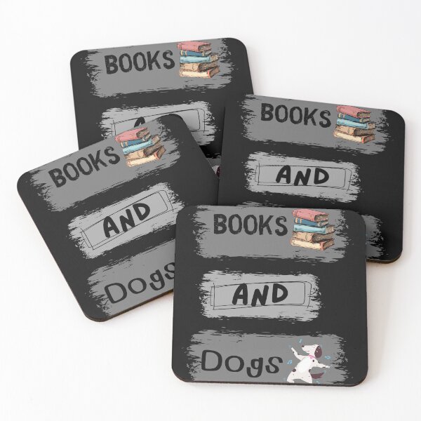 Item preview, Books AND Dogs vintage retro design designed and sold by LDisme.