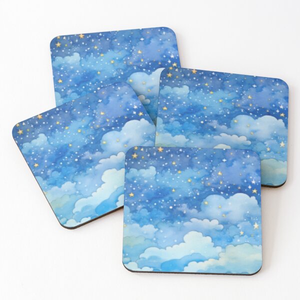 Item preview, Starry Night: Sky Full of Clouds designed and sold by LittleLuvies.