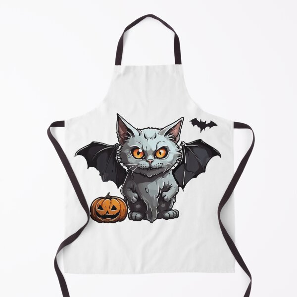 Item preview, Vampire cat and his pumpkin friend go out on Halloween designed and sold by AlejaJorgeShop.