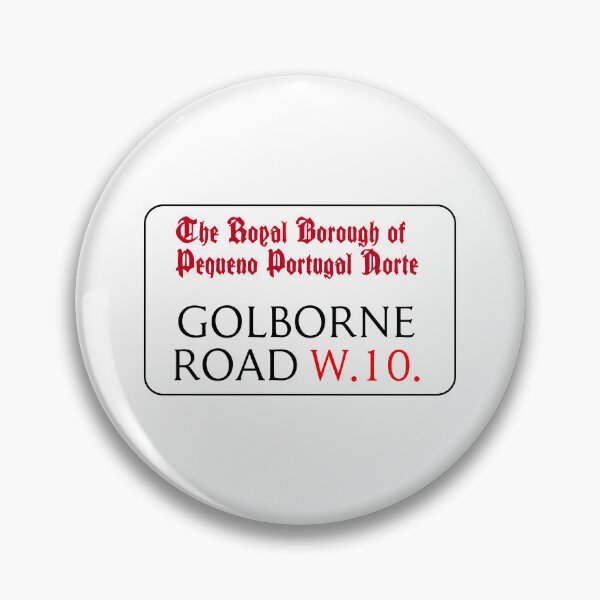 Item preview, Golborne Road Street Sign (Pequeno Portugal Norte) designed and sold by Londonation.