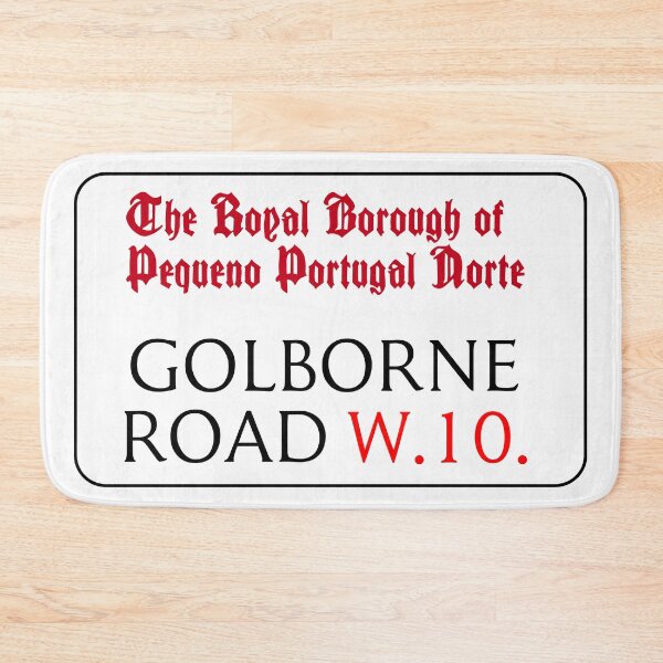 Item preview, Golborne Road Street Sign (Pequeno Portugal Norte) designed and sold by Londonation.