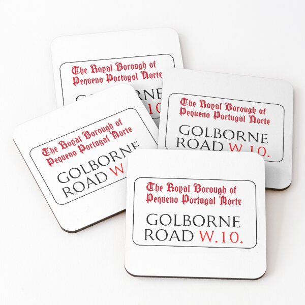 Item preview, Golborne Road Street Sign (Pequeno Portugal Norte) designed and sold by Londonation.