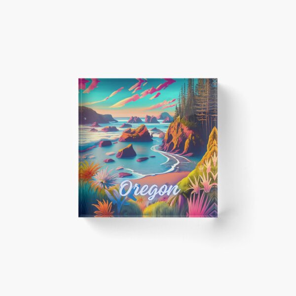 Item preview, Costa rocosa de Oregón designed and sold by OregonsOwn.