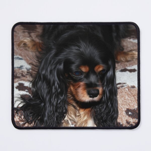 Item preview, Beautiful Black & Tan Cavalier King Charles Spaniel designed and sold by Lisa Liberty.