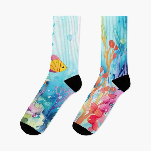 Item preview, Colorful Ocean Depths: Underwater World designed and sold by LittleLuvies.