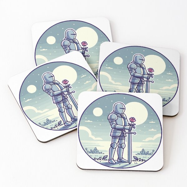 Item preview, Moonlit Reflection: Knight's Solace by the Shore designed and sold by OniumEth.