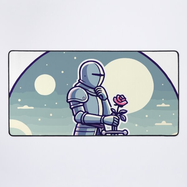 Item preview, Moonlit Reflection: Knight's Solace by the Shore designed and sold by OniumEth.