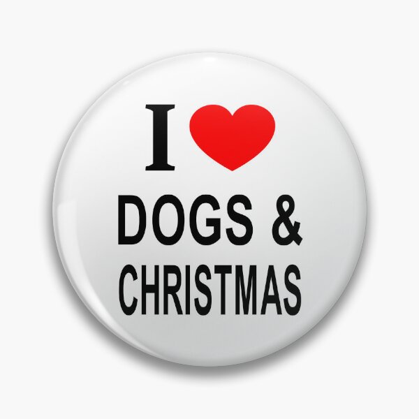 Item preview, I ❤️ DOGS & CHRISTMAS I LOVE DOGS & CHRISTMAS I HEART DOGS & CHRISTMAS designed and sold by usernamenaijan.