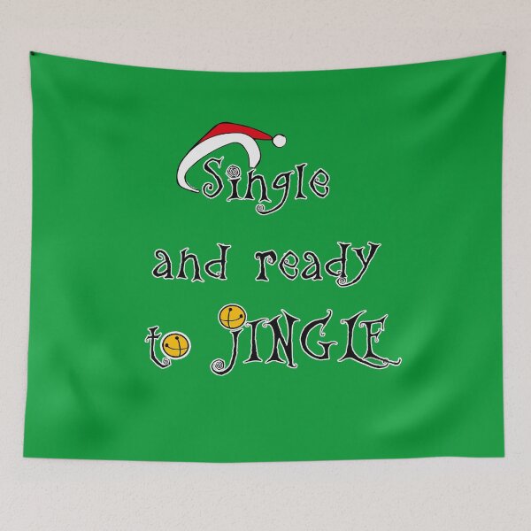 Item preview, Single & Ready to Jingle! designed and sold by DitzyDonuts.
