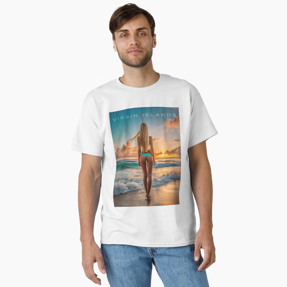 Virgin Islands: Dream Girl in Paradise Essential T-Shirt