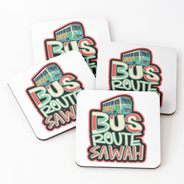 Item preview, "Bus Route Sawah Commuter Design: Navigate Style with Every Stop" designed and sold by BRIAN  PIERRE-ALEXANDER.