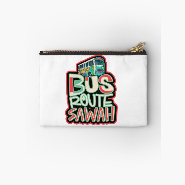 Item preview, "Bus Route Sawah Commuter Design: Navigate Style with Every Stop" designed and sold by BRIAN PIERRE-ALEXANDER.