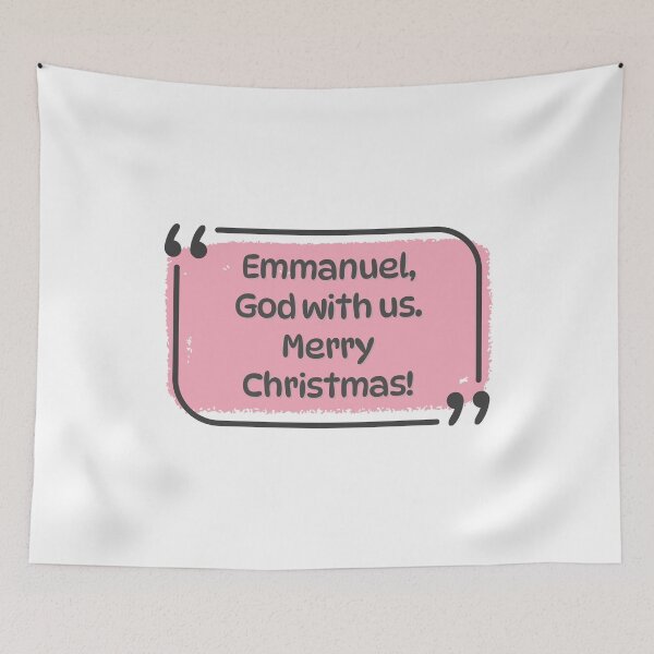 Item preview, Emmanuel, God with us designed and sold by TheVirtualSpace.