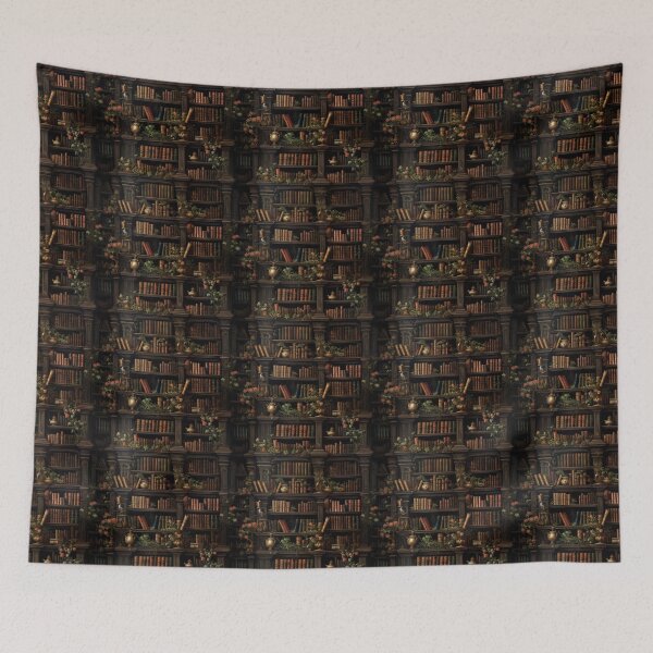 Item preview, Dark Library Dark Academia designed and sold by Michele Bergh.