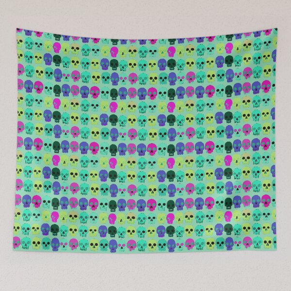 Item preview, Poison Skulls Pattern designed and sold by GoodSamSupplyCo.