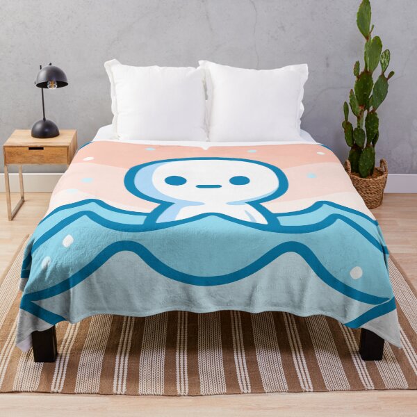 Item preview, Cute Character in Pastel Ocean Sunset designed and sold by OniumEth.