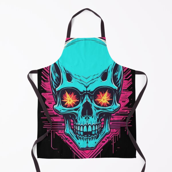Item preview, Cyberpunk Skull Artwork designed and sold by deathanarchy.