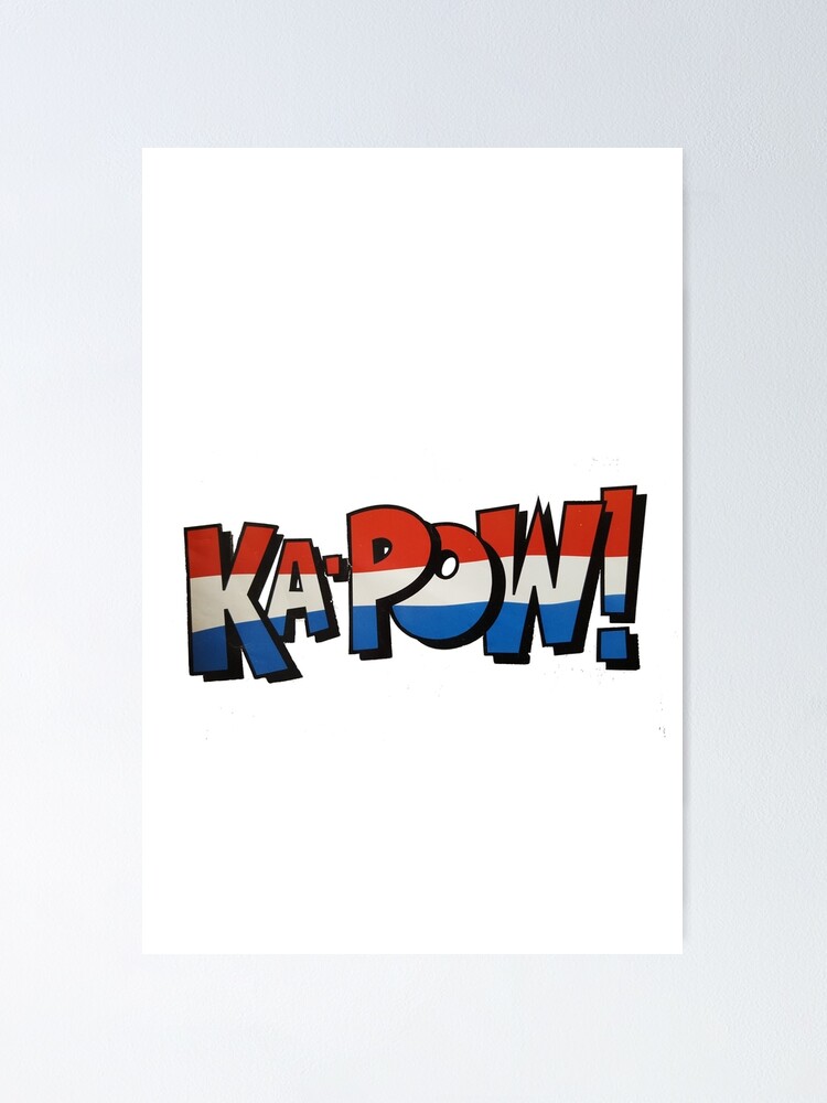 Thumbnail 1 of 3, Poster, Ka-Pow! designed and sold by HeadacheMachine.